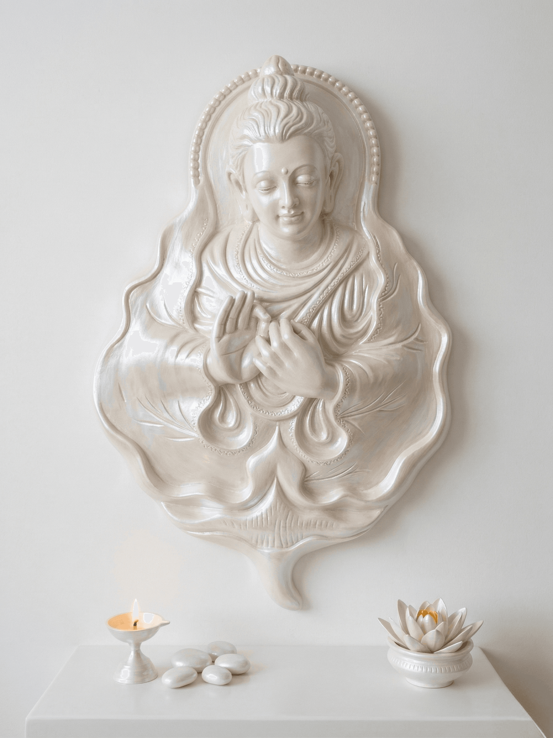 Buddha 3D Relief Mural_Wall Art alternate view